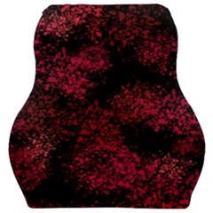 Red Abstraction Car Seat Velour Cushion  by SychEva