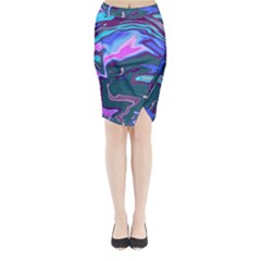 Sea Change Midi Wrap Pencil Skirt by kiernankallan