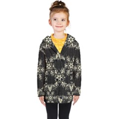 Bnw Mandala Kids  Double Breasted Button Coat by MRNStudios
