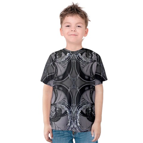Lunar Phases Kids  Cotton Tee by MRNStudios