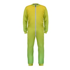 Gradient Yellow Green Onepiece Jumpsuit (kids) by ddcreations