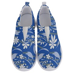 Folk Flowers Pattern No Lace Lightweight Shoes by Eskimos