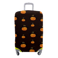 Halloween Pumpkins Pattern, Witch Hat Jack O  Lantern Luggage Cover (small)