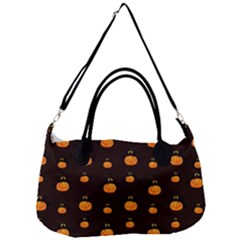 Halloween Pumpkins Pattern, Witch Hat Jack O  Lantern Removal Strap Handbag