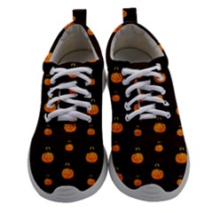 Halloween Pumpkins Pattern, Witch Hat Jack O  Lantern Athletic Shoes