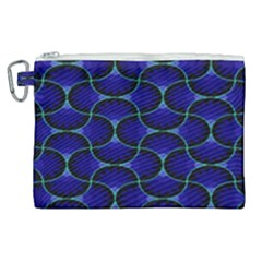 Abstract Geo Canvas Cosmetic Bag (xl) by Sparkle