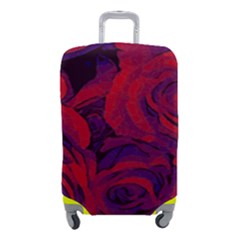 Roses-red-purple-flowers-pretty Luggage Cover (small) by Sudhe