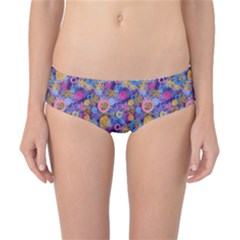 Multicolored Circles And Spots Classic Bikini Bottoms by SychEva