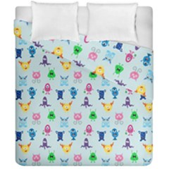 Funny Monsters Duvet Cover Double Side (california King Size) by SychEva