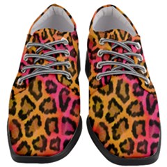 Leopard Print Women Heeled Oxford Shoes by skindeep