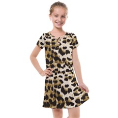 Leopard-print 2 Kids  Cross Web Dress by skindeep