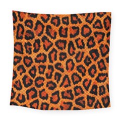 Leopard-print 3 Square Tapestry (large) by skindeep