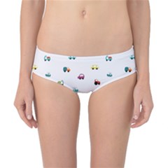 Cute Bright Little Cars Classic Bikini Bottoms by SychEva