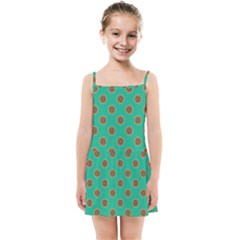 Ethnic Circular Print Kids  Summer Sun Dress by designsbymallika