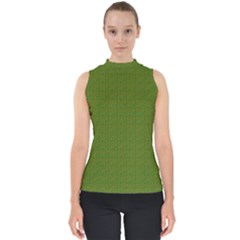 So Zoas Mock Neck Shell Top by Kritter