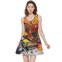 Through Space And Time 2 Inside Out Reversible Sleeveless Dress by impacteesstreetwearcollage
