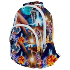 Journey To The Forbidden Zone Rounded Multi Pocket Backpack by impacteesstreetwearcollage