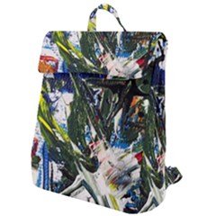 Snow In A City-1-1 Flap Top Backpack by bestdesignintheworld