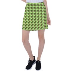 Cute Deer Pattern Green Tennis Skirt by snowwhitegirl
