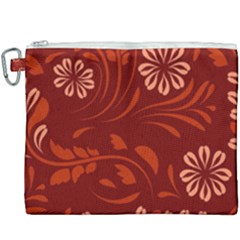 Folk Flowers Pattern Floral Surface Design Seamless Pattern Canvas Cosmetic Bag (xxxl) by Eskimos