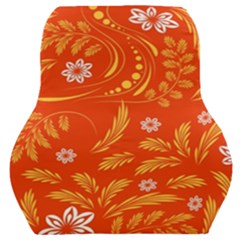 Folk Flowers Pattern Floral Surface Design Seamless Pattern Car Seat Back Cushion  by Eskimos