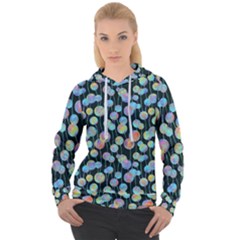 Multi-colored Circles Women s Overhead Hoodie by SychEva