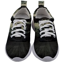 Dark Night Landscape Scene Kids Athletic Shoes by dflcprintsclothing