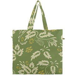 Folk Flowers Pattern Floral Surface Design Seamless Pattern Canvas Travel Bag by Eskimos