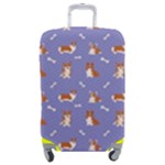 Cute Corgi Dogs Luggage Cover (Medium)