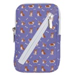 Cute Corgi Dogs Belt Pouch Bag (Large)