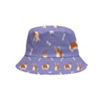 Cute Corgi Dogs Inside Out Bucket Hat (Kids)