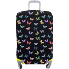Bright And Beautiful Butterflies Luggage Cover (large) by SychEva
