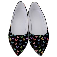 Bright And Beautiful Butterflies Women s Low Heels by SychEva