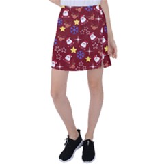 Santa Red Tennis Skirt by InPlainSightStyle