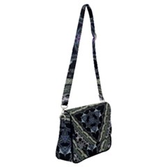Folksy Trinity Shoulder Bag With Back Zipper by MRNStudios
