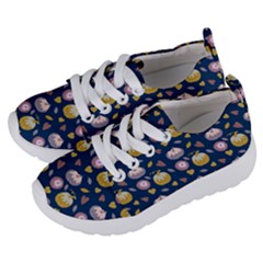 Autumn Pumpkins Kids  Lightweight Sports Shoes by SychEva