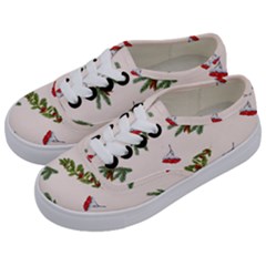 Rowan Branches And Spruce Branches Kids  Classic Low Top Sneakers by SychEva