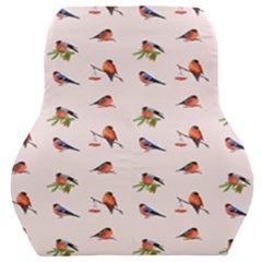 Bullfinches Sit On Branches Car Seat Back Cushion  by SychEva