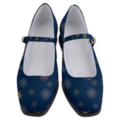 Magic Snowflakes Women s Mary Jane Shoes by SychEva