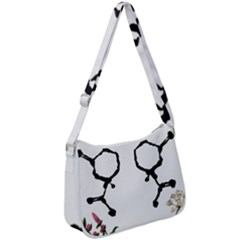 Chirality Zip Up Shoulder Bag by Limerence