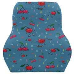 Red Cherries Athletes Car Seat Back Cushion  by SychEva