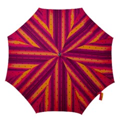 Warped Stripy Dots Hook Handle Umbrellas (medium) by essentialimage365