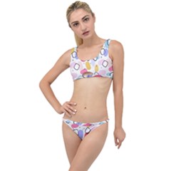 Abstract Multicolored Shapes The Little Details Bikini Set by SychEva