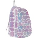 Multicolored Hearts Foldable Lightweight Backpack View3