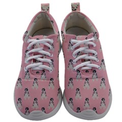 Cute Husky Mens Athletic Shoes by SychEva