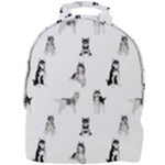 Husky Dogs Mini Full Print Backpack