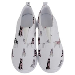 Husky Dogs With Sparkles No Lace Lightweight Shoes by SychEva