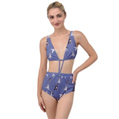 Husky Dogs With Sparkles Tied Up Two Piece Swimsuit by SychEva