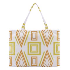 Abstract Pattern Geometric Backgrounds   Medium Tote Bag by Eskimos