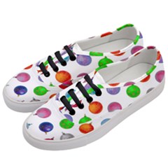 Christmas Balls Women s Classic Low Top Sneakers by SychEva